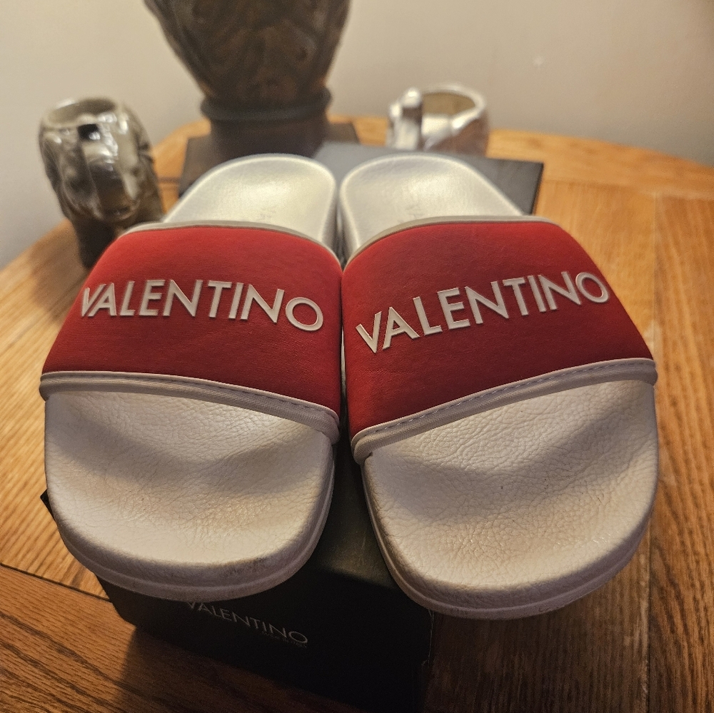 Valentino Neoprene Pool Slide Sandals